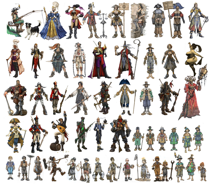 Illustration for article titled The Baggy Pants and Silly Hats of the Fable Universe